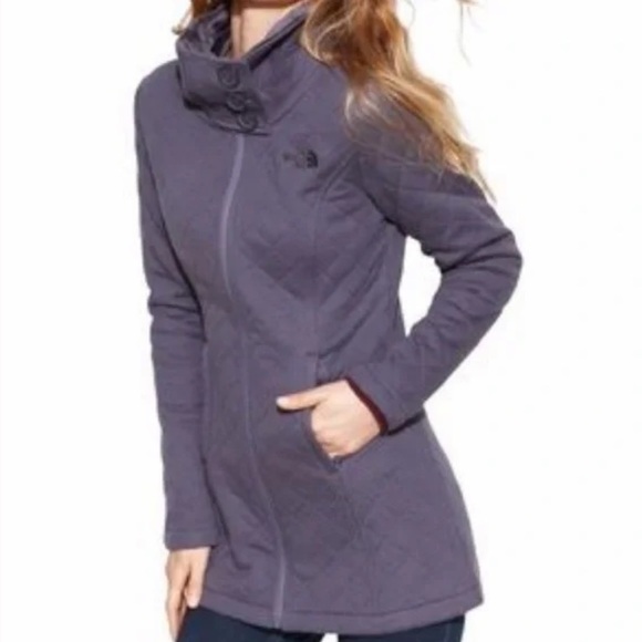 🎊 2x HP 🎊 The North Face Women's Caroluna Jacket (Small/Petite, TNF Purple) - Picture 2 of 14